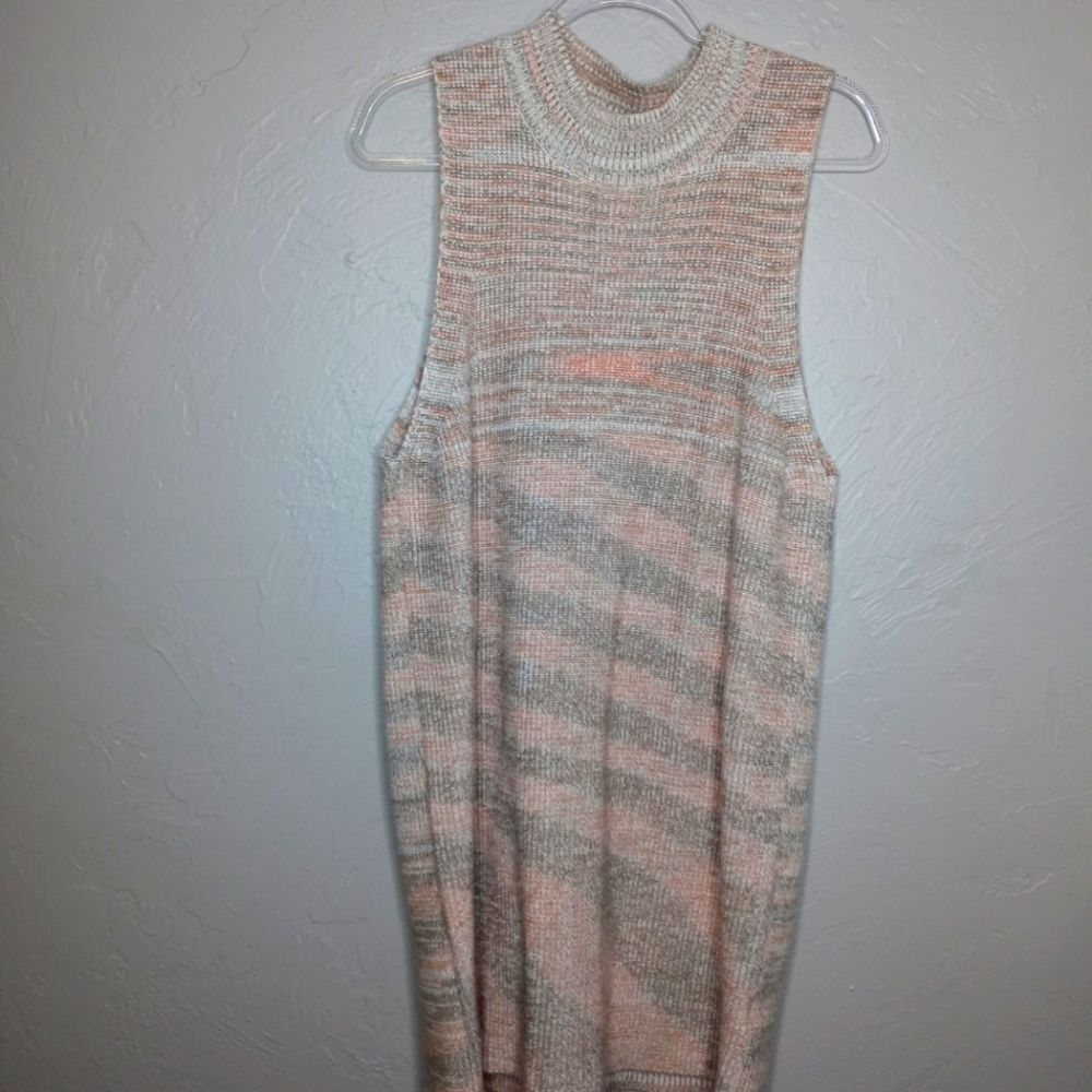 Free People High Neck Sleeveless Sweater Dress